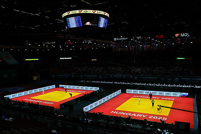 ZEBRA is the official mat supplier of the 2025 Judo World Championships in Budapest ZEBRA is the official mat supplier of the 2025 Judo World Championships in Budapest